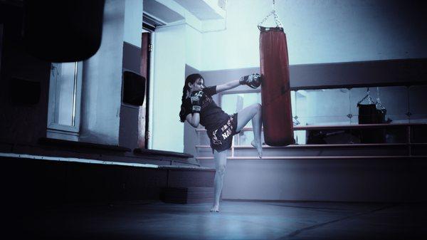 Kickboxing classes Tuesdays & Thursdays 9 am and 6 pm