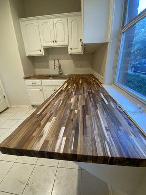 Countertop install