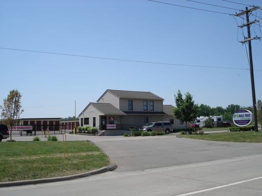 View of Leasing Office from Street