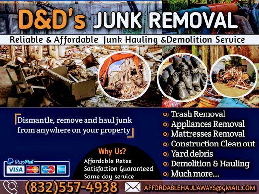 D & Ds Junk Removal Services