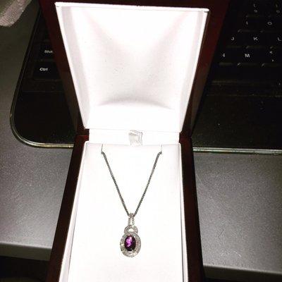 The pendant my boyfriend bought at Model Jewelry, INC. The chain was for another place in St. Vincent's Jewelry Galleria