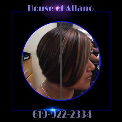 Cut*bob*highlight*color*by: Allano