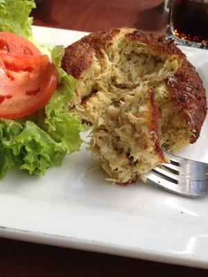 Really delish! Crab cake!