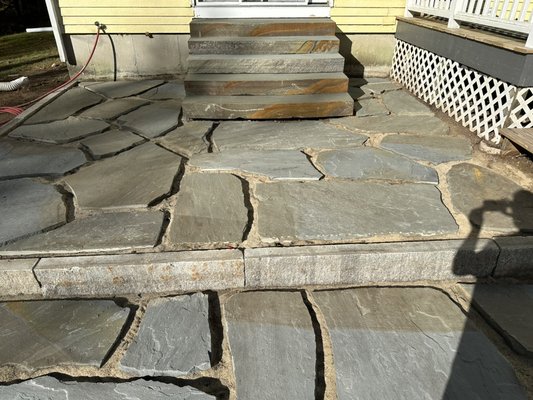 Bluestone Patio and firepit