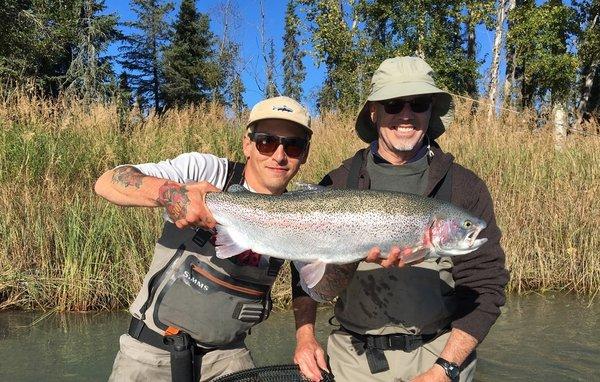 Our guide Jeremy and another Big Bow