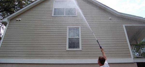 House Washing in COnroe, TX