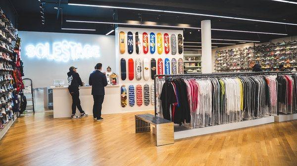 Inside The SoleStage New York Location