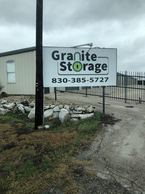 Granite Storage of Marble Falls