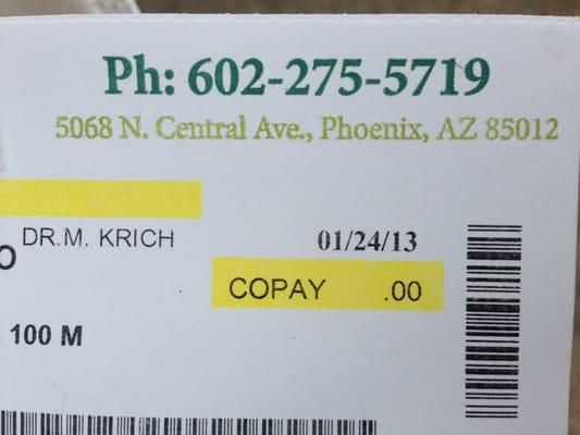 My New Pharmacy! Thanks for the referral!