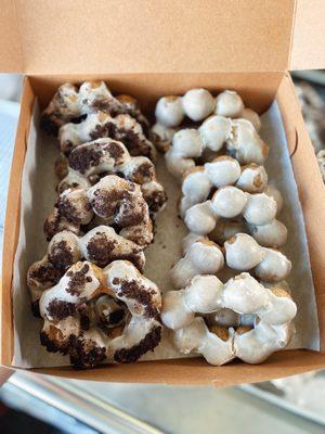 Poi Mochi Donut Special: Cookies & Cream and Regular Glaze