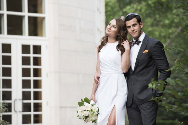 Boston Wedding photographer at The Emmanuel Temple in Newton, MA