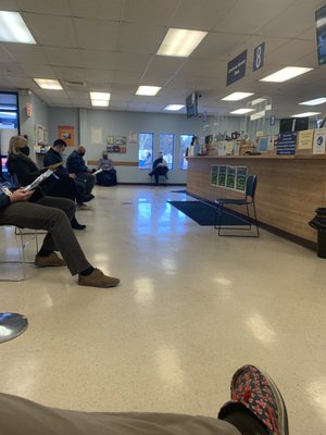 Why have me make an appointment if I still have to sit there for over an hour waiting ? I made a 1500 appointment. My turn ? 1607