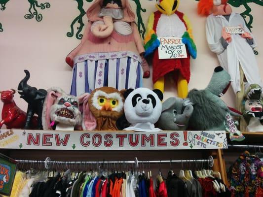 mascot costumes!