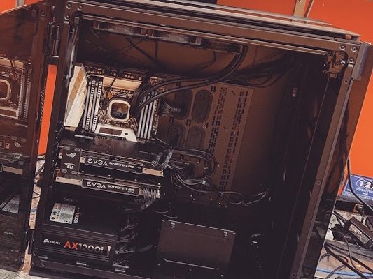 Massive 100 Ib custom built PC!