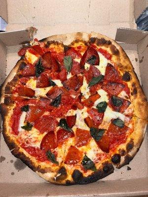 Margarita Pizza with Pepperoni