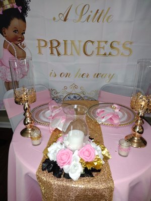 A litte Princess is on her way baby shower