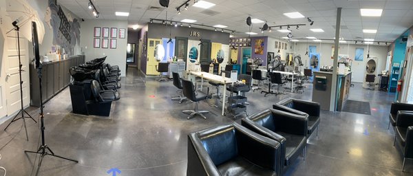 Look inside the salon