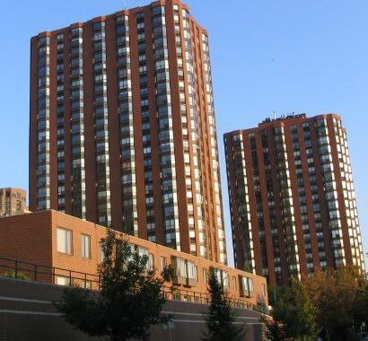 The high-rises at Dearborn Park