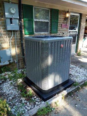 16 seer Rheem Condensing unit