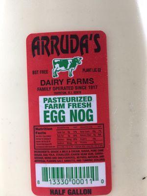 Best eggnog ever!