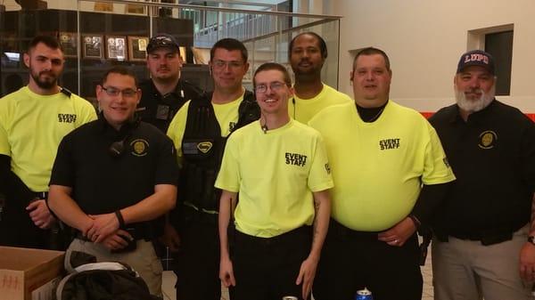 TASI Employees work side by side with Law Enforcement!