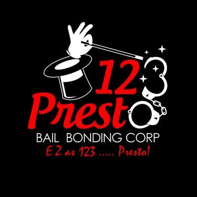 Got Bail?  EZ as 123 Presto Bail Bonding call now 813-248-9300