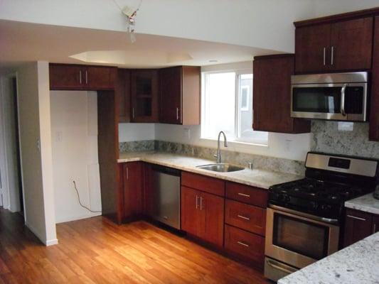 Remodeled Kitchen and Flooring