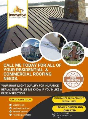 Call Us for Free Inspection!