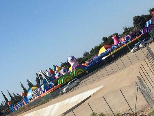 World's largest bounce house