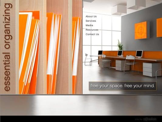 Effusion Creative Solutions :: Essential Organizing Website Design