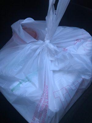 my carryout!