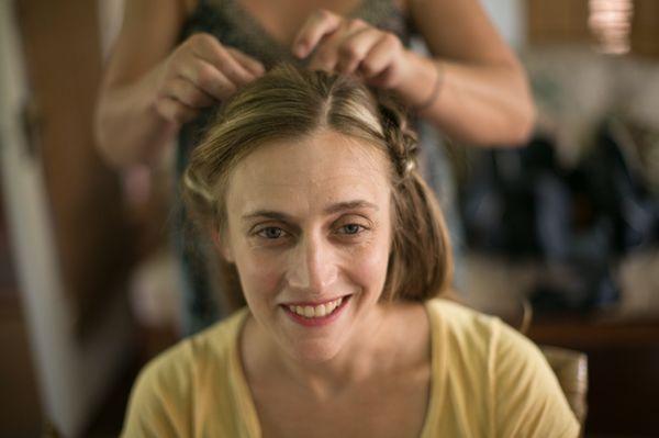 Wedding hair