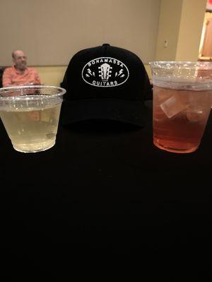 Dranks and a Joe Bonnamassa hat!