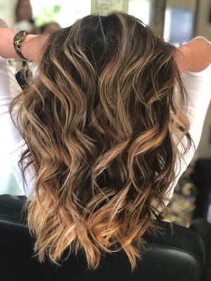 Our balayage services can take even the most natural of clients and turn them into hair goddesses with this low maintenance service