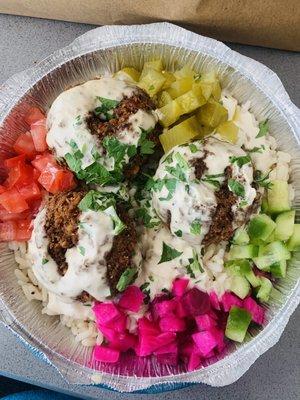 Falafel bowl @Zahra