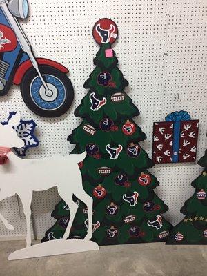 Texan Christmas tree