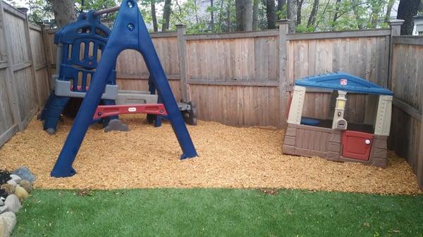 Playground mulch, safer choice for your kids and pets.