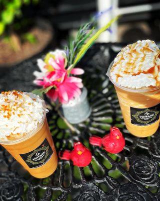 Blended Coconut Dolce & Blended Caramel Macchiato