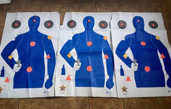 My three guns... shooting is fun, all 9mm