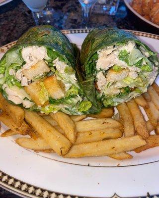 Chicken Cesar wrap