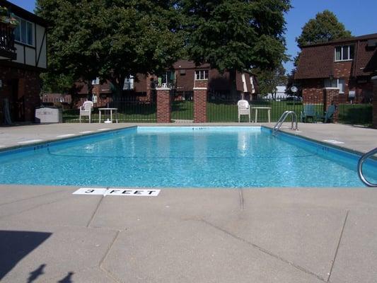 Lifeguard attended pool is open Memorial Day to Labor Day