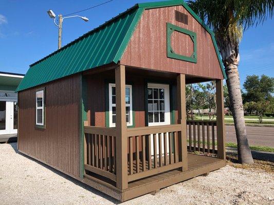 10x20 Lofted Barn Cabin  ONLY 1 MONTH DOWN