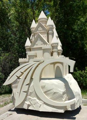 Large 3D Castle Prop