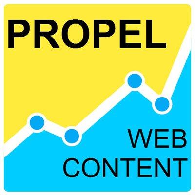 Propel Web Content Brand Logo