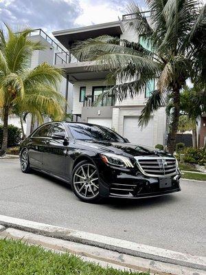 Black service/chauffeur or daily rental available.