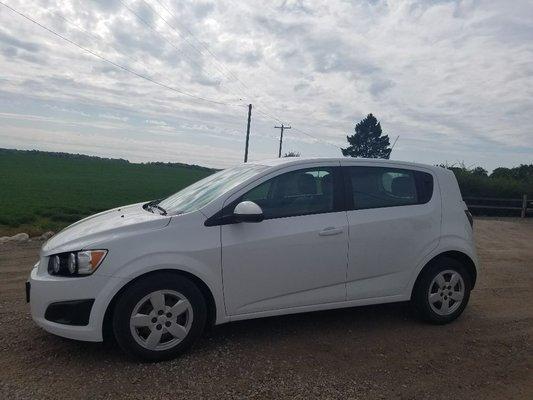 2014 Chevy Sonic 43,000 miles, automatic  $7,500