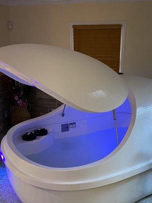 Sensory deprivation pod