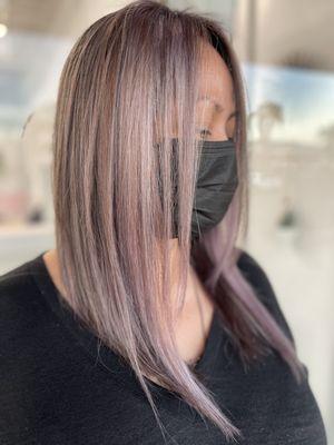 Color & cut by Linh. @linh_tokyoblaq on Instagram. Click link here to book: https://login.meevo.com/tokyoblaq1013/ob?locationId=202680