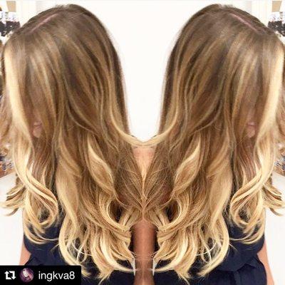 Natural balayage blend