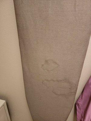 Nasty ironing board.